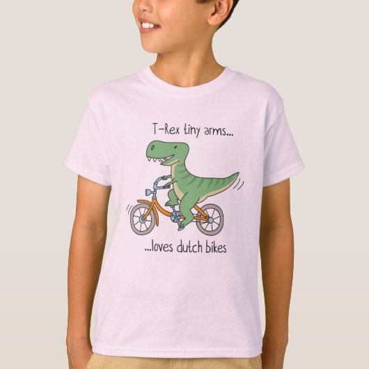 T-Rex tiny arms: dutch bikes T-shirt (Voorkant)
