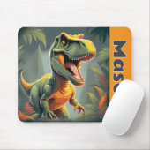 T-Rex Tyrannosaurus Rex Dinosaur Mousepad Muismat (Met muis)