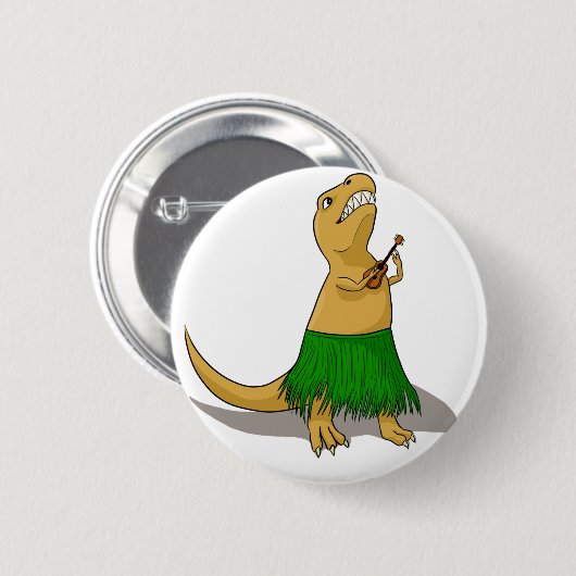 T-Rex Ukulele Button (Voorkant /achterkant)
