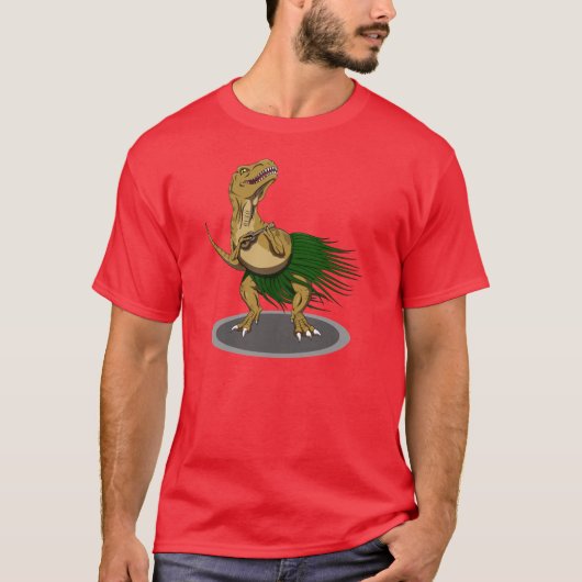 T-Rex Ukulele T-shirt (Voorkant)