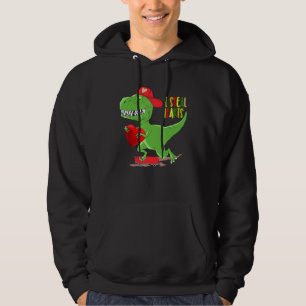 T Rex Valentijnsdag Dinosaurus Ik Steel Harten Jon Hoodie