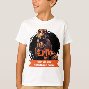 T-Rex Verjaardag Gepersonaliseerde Gast van Eer T-shirt