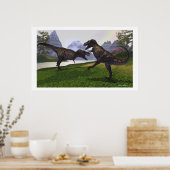 T-REX-VLUCHT POSTER (Keuken)