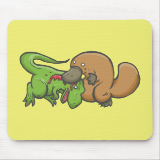 T-rex vs Platypus Muismat