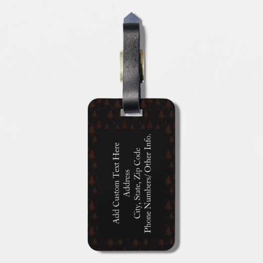 T-Rex wou dat ik deze bier kon Drinken Bagagelabel (Achterkant verticaal)