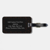 T-Rex wou dat ik deze bier kon Drinken Bagagelabel (Achterkant horizontaal)