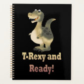 T-Rexy en Ready Dino Cartoon Planner (Voorkant)