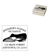 T-riem Lyrical Modern Dance Shoe Personalized Rubberstempel (Gestempeld)