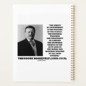 T. Roosevelt, Objet Bien-Être Du Peuple (Dos)