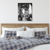 T.S. Eliot Canvas Afdruk (Insitu (Slaapkamer))