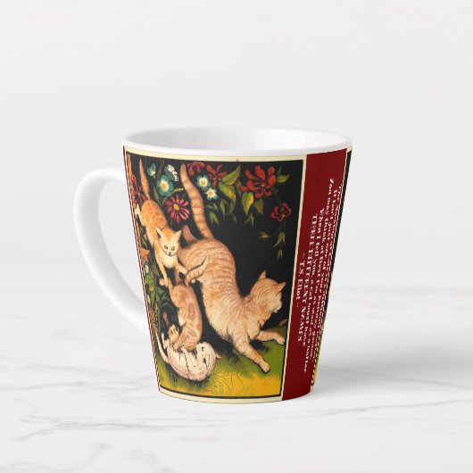T.S. Eliot Chat Mug (Angle gauche)