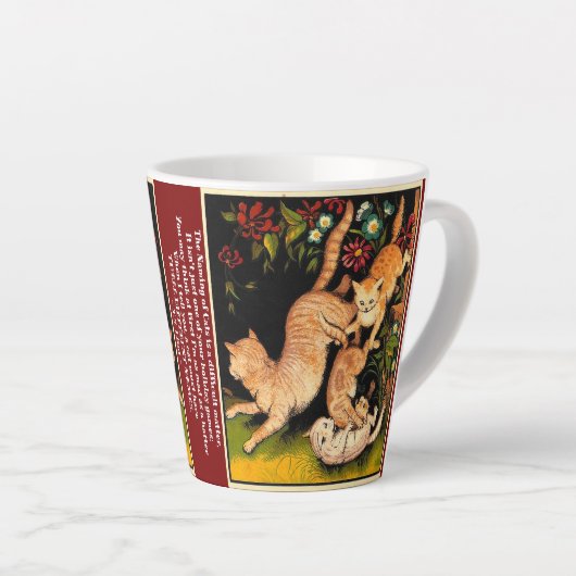 T.S. Eliot Chat Mug (Angle droit)