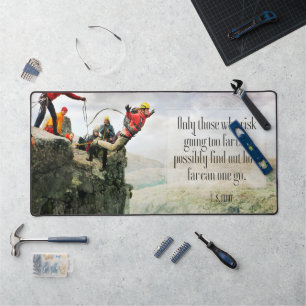 T.S. Eliot Inspirerend quote "Hoe ver" Bureaumat