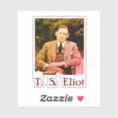 T.S. Eliot Sticker (Vel)