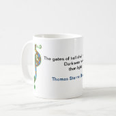 T S Eliot - tasse de café (Devant gauche)