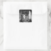 T.S. Eliot Vierkante Sticker (Tas)