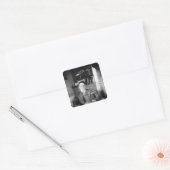T.S. Eliot Vierkante Sticker (Envelop)