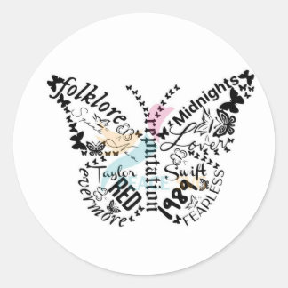 T.S.-sticker Ronde Sticker