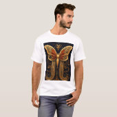 T-Shir Boho Butterfly Mandala T - shirts (Voorkant volledig)