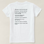 T-shirt (Design achterkant)