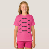 T-shirt (Voorkant volledig)