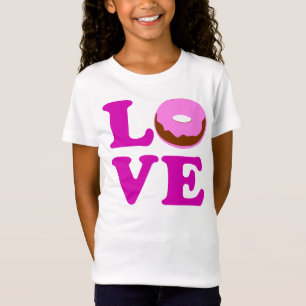 T-Shirt ღ ♥ ♥ Love Donut Bella Girls' Fabulous Baby Doll ღ