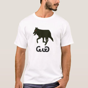 T-shirt ᏩᏯ- loup en cherokee