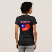 T-SHIRT ありがとう台湾 (Dos entier)