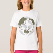 T-SHIRT アザラシと一緒に地球を守ろう (Devant)