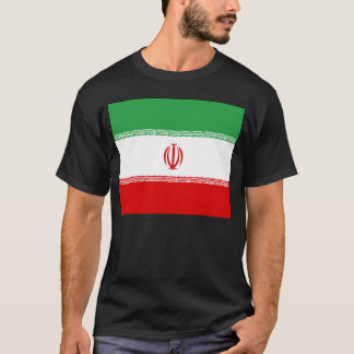 T-SHIRT イランの旗ー横