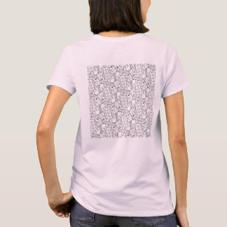 T-SHIRT ウサギ・タイルのテセレーション(AL)