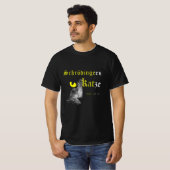 T-SHIRT シュレ猫カラー黄(黒専用) (Devant entier)