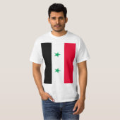 T-SHIRT シリアの旗 (Devant entier)