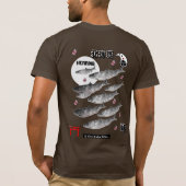 T-SHIRT ニシン!(鰊;北海道)あらゆる生命たちへ感謝をささげます。 (Dos)