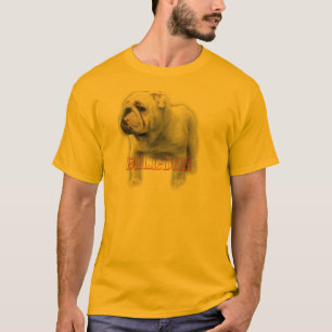 T-shirt ブルドッグ de bouledogue