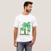T-SHIRT ヤシの木 (Devant entier)