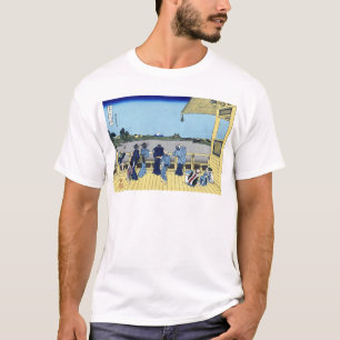 T-shirt 五 百 ら ん 寺, 北 Voir le Mont Fuji de Sazaido, Hokusai