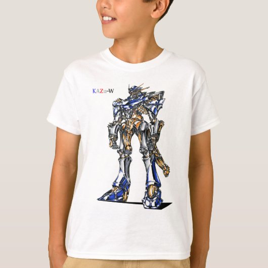 T-SHIRT 作品番号00009 「有機的細部のロボット」 (Devant)