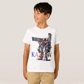 T-SHIRT 作品番号00010 「高出力荷粒子砲3連装2基装備の砲兵機」 (Devant entier)