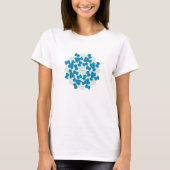 T-SHIRT 凸五角形と台形の8回回転対称テセレーション (Devant)