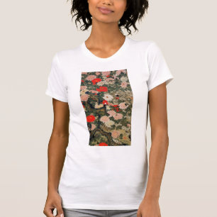 T-shirt 動 植 綵 絵(22)牡 小 ,  de  丹