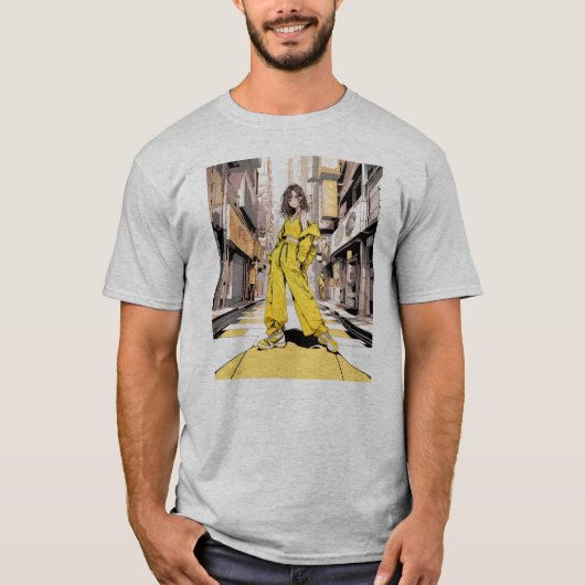 T-shirt 商店街JK Tシャツ|寿司娘 GenerativeAI (Devant)