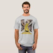 T-shirt 商店街JK Tシャツ|寿司娘 GenerativeAI (Devant entier)