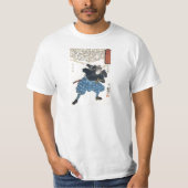 T-shirt 宮本武蔵 de Musashi Miyamoto avec deux Bokken (Devant)