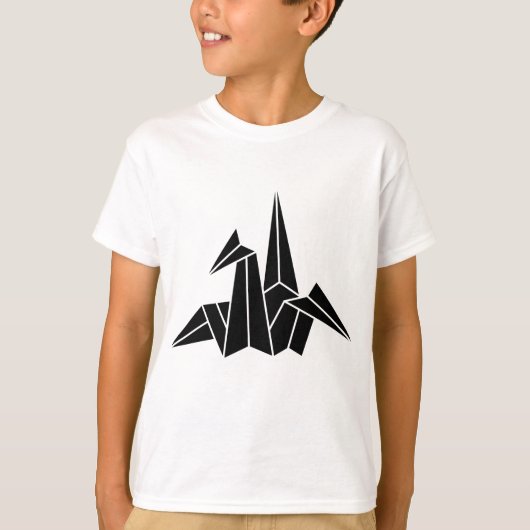 T-SHIRT 折り鶴 (Devant)