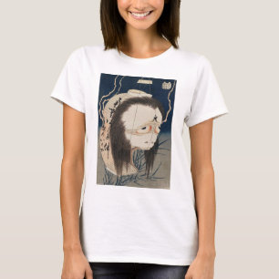 T-shirt 提灯のお化け, fantôme de 北斎 de la lanterne, Hokusai,
