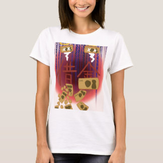 T-SHIRT 文字　借金　デザイン　背景あり
