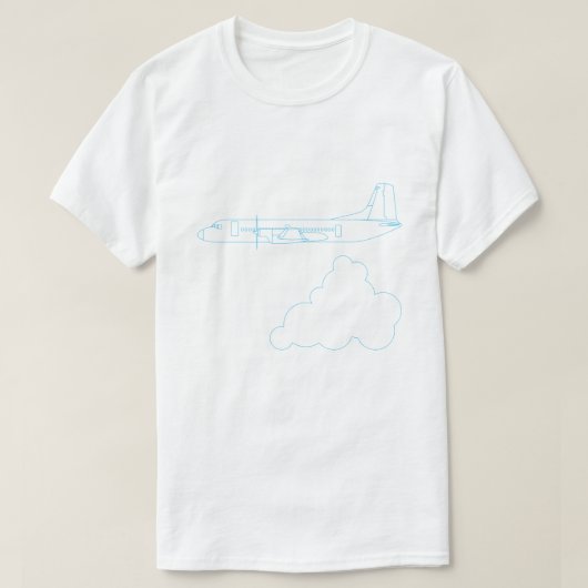 T-SHIRT 日本の飛行機「YS-11」 (Design devant)
