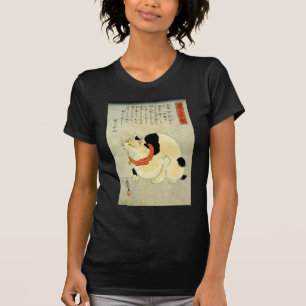 T-shirt 日本猫, chat japonais de 国芳, Kuniyoshi, Ukiyo-e
