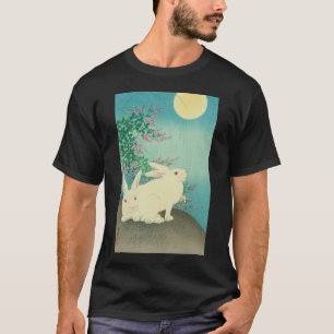 T-shirt 月 と 兎, 邨 lapins & lune, Koson, Ukiyo-e